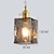 tanie Światła wysp-lampy wiszące led oprawy szklane światło luksusowy żyrandol sypialnia salon miedź loft wystrój industrial vintage lampa regulowana lampa wisząca 110-240v