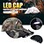 cheap Novelties-Super Bright 5 LED Cap Light Headlight Work HeadLamp Head Flashlight Head Cap Hat Light Clip on Light Fishing Camping Lamp