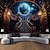 cheap Landscape Tapestry-Fantasy Planetarium Hanging Tapestry Wall Art Large Tapestry Mural Decor Photograph Backdrop Blanket Curtain Home Bedroom Living Room Decoration