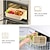abordables Rangements pour la cuisine-Boîte à lunch de 1000 ml avec vaisselle pour employés de bureau, boîte à bento carrée pour four à micro-ondes, récipient alimentaire étanche, fournitures de cuisine pour la maison de l&#039;école