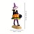 economico Decorazioni Appese e da Tavolo per Halloween-Strega di Halloween bambola figurine in resina ornamento da tavolo decorazione casa ufficio ragazzi ragazze festa di compleanno regalo da collezione
