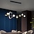 abordables Suspension-plafonnier globe design moderne suspension pour salle à manger cuisine restaurant bar créatif luminaires dorés ligne nordique suspendu plafonnier 110-240v