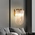 billige Vegglys i krystall-Krystall Innendørs LED Traditionel / Klassisk Innendørs vegglamper Stue Soverom Metall Vegglampe AC 110V AC 220V 1 W