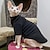 cheap Dog Clothes-Hairless cat clothing Sphinx Autumn/Winter thermal undercoat Devon Konis curly autumn/winter clothing