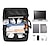 abordables Bolsos y mochilas para portátil-1 bolsa de viaje para hombre, maleta, mochila multifuncional, bolsa de equipaje de gran capacidad, bolsa impermeable para montañismo al aire libre