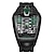 voordelige Quartz-horloges-Heren Quartz horloges Creatief Modieus Zakelijk Polshorloge Duiken WATERDICHT Decoratie Zachte siliconen Horloge