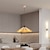 billige Øylys-moderne hengende lampe geometrisk pendel skjerm naturlig tre korridor belysning lysekrone taklampe for soverom kjøkken øy gårdshus 110-240v