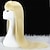 billiga Syntetiska peruker utan hätta-vit peruk raka vita peruker för kvinnor syntetiska färgglada platina vita peruker cosplay