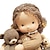 お買い得  人形-ウォルドルフ人形人形アーティスト手作りミニドレスアップ人形 DIY ハロウィンギフト