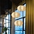 Недорогие Островные огни-Светодиодная деревянная люстра в стиле ретро, люстра 30 см, потолочное освещение, применимо для гостиной, спальни, ресторана, кафе, бара, ресторана, клуба, 110-240 В