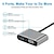 billiga USB-hubbar-4k 30hz typ c till hdmi-kompatibel usb c till hdmi vga pd adapter omvandlare usb 3.0 hub docka för macbook samsung s20 xiaomi huawei