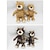 baratos Brinquedos para Cães-o cão de brinquedo de pelúcia estilo animal de estimação morde e faz barulho brinquedo de urso mendigo de três cores