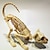 billige Figuriner &amp; dekorationer-skræmmende kat skelet halloween plast kat skelet halloween dekoration udendørs halloween dekoration beige