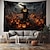 cheap Halloween Wall Tapestries-Halloween Pumpkin Hanging Tapestry Wall Art Large Tapestry Mural Decor Photograph Backdrop Blanket Curtain Home Bedroom Living Room Decoration Halloween Decorations