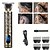 cheap Shaving &amp; Hair Removal-USB Rechargeable Hair Clippers and Beard Trimmer for Men - Precise T-Blade Trimmer with LCD Screen - Grooming Kit for Men