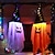 billige Halloween lys-halloween dekorationer flyvende heks hatte spøgelse hængende led lys bar halloween fest forsyninger dress up glødende troldmand spøgelse lampe
