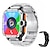 voordelige Smartwatches-iMosi S6 Slimme horloge 2.03 inch(es) Smart horloge 4G Stappenteller Gespreksherinnering Activiteitentracker Compatibel met: Smartphone Dames Heren GPS Handsfree bellen Waterbestendig IP 67 43 mm