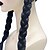 abordables Perruques de personnages de films-Perruques de cosplay Noir Lisse Cheveux synthétiques Long Perruques Fille Perruques Pour la fête