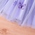 Недорогие Комплекты-3 предмета Дети Девочки Бабочка Сетка Юбка и пальто Устанавливать Длинный рукав Мода на открытом воздухе 3-7 лет Осень Розовый Лиловый