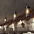voordelige Eilandlichten-plafond hanglamp, retro industriële kroonluchter, in hoogte verstelbare ijzeren hanglamp, metalen lampenkap, plafondlamp, hanglamp voor eetkamer hal decoratie 110-240v