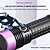preiswerte taktische Taschenlampen-Starfire leistungsstarke 365 nm UV-Taschenlampe, schwarzer Spiegel, violettes Licht, fluoreszierende Taschenlampe zur Erkennung von Ölverschmutzung, wiederaufladbar