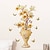 cheap Decorative Wall Stickers-Retro Flowers Vase Wall Sticker, Toilet Sticker, Bedroom Sticker, Bathroom Self-Adhesive Accessories, Removable Plastic Sticker, Home Decoration Wall Decal Sticker