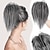 abordables Chignons-chignons Chignon Cordon Cheveux Synthétiques Pièce de cheveux Extension des cheveux Droit Soirée Usage quotidien Soirée &amp; Evénement A1 A2 A3