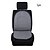 cheap Car Seat Covers-1pcs Universal Car Single Seat Cushion Auto Front Seat Cover Pad Breathable Gray