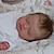 olcso Játékkisbaba-18 hüvelykes újszülött baba méretű rosalie reborn baba prémium smink, kézzel készített 3D bőr, kiváló minőségű gyűjthető művészi baba