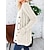 cheap Women&#039;s-Spring Outfits - Women&#039;s Sweater Cardigans &amp; T-Shirt &amp; Scarf Set Cable-Knit Buttoned Cardigan with Pockets and Blouse T shirt Tee Basic