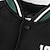 tanie Odzież wierzchnia-dla dzieci chłopcy odzież wierzchnia kurtki baseballowe odzież wierzchnia kolor blok list z długim rękawem płaszcz z kieszenią szkoła sport moda streetwear zielony jesień zima 7-13 lat