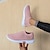 cheap Women&#039;s Sneakers-Women&#039;s Sneakers Slip-Ons Bling Bling Shoes Plus Size Flyknit Shoes Outdoor Office Work Solid Color Solid Colored Summer Crystal Flat Heel Closed Toe Casual Running Walking Knit Tissage Volant Loafer