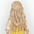 abordables Perruques de déguisement-cheveux princesse enfants perruque missuhair fille de costume perruque enfant long ondulé blond halloween cosplay perruque cadeau