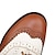 levne Dámské Oxfordky-Dámské Podpatky Lodičky Oxfordské Bullock Shoes Boty se špičkou křídel Vintage Boty Párty Venkovní Denní Barevné bloky Léto Vysoký podpatek Kačenka Oblá špička Elegantní prázdniny Roztomilý Kůže