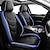 ieftine Husă Scaun Auto-2023 nou upgrade complet de lux din piele pu perna scaunului din față protector de scaun rezistent la apă durabil pentru camioane universale suv sedan mașină auto van (1 buc)