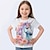 お買い得  女の子の 3d T シャツ-女の子 3D グラフィック カートゥン ユニコーン Tシャツ Ｔシャツ 半袖 3Dプリント 夏 春 活発的 ファッション かわいいスタイル ポリエステル 子供 3〜12年 アウトドア カジュアル 日常 レギュラー