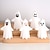 baratos Iluminação Interior e para Festas-Pingente fantasma iluminado halloween led vela eletrônica adereços de festa atmosfera decoração ornamento de halloween