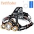 preiswerte taktische Taschenlampen-Pathfinder IR-Sensor-LED-Scheinwerfer, Kopflampe, Taschenlampe, zoombar, 12000 Lumen, T6, wiederaufladbar, Stirnlampe, Licht, Angeln