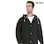 economico Ombrelli-eva impermeabile avvolto per adulti giacca protettiva per uomo e donna, abbigliamento da pioggia nero addensato trasparente per la pesca alpinistica di moda