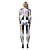 preiswerte Schädel &amp; Knochen-Totenkopf Halloween Cosplay Kostüm Ganzkörperanzug Bodysuit Einteiler Kinder Erwachsene Damen Karneval Maskerade Leistung Party Einfache Halloween-Kostüme Verkleiden