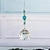 billiga Drömfångare-1 st kristall solfångare, fönster prisma boll regnbågsmaskin hängande hänge för hem trädgård gård sovrum balkong uteplats inredning