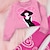 tanie zestawy 3d dla dziewczynki-Dla dziewczynek 3D Graficzny Serce Bluza i spodnie Komplet odzieży Różowy Długi rękaw Druk 3D Jesień Zima Aktywny Moda Codzienny Poliester Dzieci 3-12 lat Na zewnątrz Randka Urlop Regularny