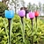 levne Světla cesty &amp; lucerny-zahradní tulipán květina tvar led solární vodotěsné trubice trávníkové osvětlení dekorace pro dvorek venkovní party zásoby