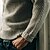 abordables Pull col rond-Homme Pull Pull d&#039;automne Sauteur A côtes Crocheté Tricoter Normal Tricoté Plein Col Ras du Cou Rétro Travail Usage quotidien Vêtement Tenue Hiver Noir Blanche M L XL