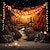 voordelige halloween wandtapijten-halloween decoraties tapestry jack o lantaarn pompoen decor kunst aan de muur groot hangend tapijt muurschildering decor foto achtergrond deken gordijn thuis slaapkamer woonkamer skelet dood