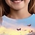 olcso lány 3D pulóverek és pulóverek-Lány 3D Állat Elefánt Pillangó Pulóver Pullover Hosszú ujj 3D nyomtatás Ősz Tél Divat Utcai sikk Imádni való Poliészter Gyerekek 3-12 év Szabadtéri Hétköznapi Napi Normál