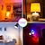 preiswerte Haushaltsgeräte-15 W WLAN-Smart-Glühbirne, E27-LED-RGB-Lampe, funktioniert mit Alexa/Google Home, 85–265 V, RGB, weiß, dimmbar, Timer-Funktion, Farbbirne