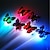 preiswerte Neuheiten-5 Stück neue Mode bunte Schmetterling Licht Zöpfe LED Perücken leuchtende Blitz LED Haar Zopf Clip Haripin Dekoration Licht bis Weihnachten Haar-Accessoires