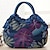 cheap Handbag &amp; Totes-Women&#039;s Handbag Silk Party Daily Flower Durable Anti-Dust Solid Color Black Red Blue