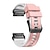 voordelige Garmin horlogebanden-Horlogeband voor Garmin Fenix 7 7X 6 6X Pro Epix Pro 47mm 51mm Instinct 2X Approach S70 47mm S62 S60 Forerunner 955 945 Epix Marq Descent Quatix 22mm 26mm Siliconen Vervanging Band 22mm 26mm